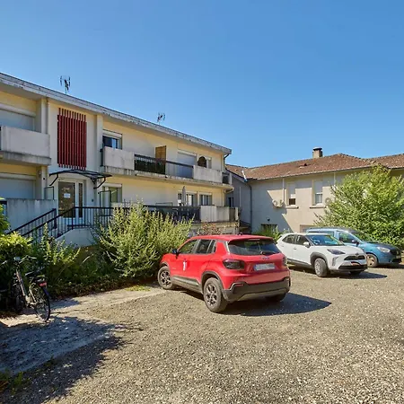 T2 50m² Au Centre, Wifi Et Parking Exterieur - Fr-1-841-49 Barbotan-les-Thermes